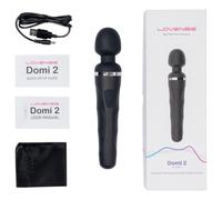 LOVENSE Domi 2 Mini Bluetooth Wand Vibrator with App Controlled, Clitoral Vibrator Wand Massager, Unlimited Custom Vibration Modes for Couples Pleasure