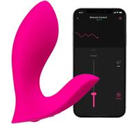 Lovense Flexer App Controlled G-Spot and Clitoral Panty Vibrator