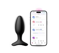 Lovense Hush 2 3.8 Cm Anal Plug Black