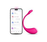 LOVENSE Lush 2 G Spot Vibrator with App Remote Control, Long Distance Vibrator, Wearable Sex Toy for Women, Adult Sex Toys with 10000+ Custom Vibration Modes
