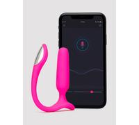 Lovense Lush Anal App Controlled Slim Vibrating Butt Plug - Pink Pink