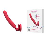 Lovense Mission 2 - smart vibrator with suction cup (red)