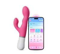 LOVENSE Nora App Controlled Rotating Rabbit Vibrator for Couples/Solo Play