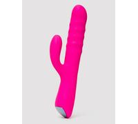Lovense Velvo App Controlled Rabbit Vibrator with Rotating Beads - Pink Pink