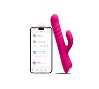 Lovense Velvo App Controlled Rolling Bead G-Spot & Clit Rabbit Vibrator