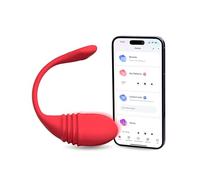 LOVENSE Vulse App-Controlled Thrusting Egg Vibrator, G -Spot Stimulations