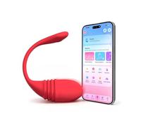 LOVENSE Vulse App-Controlled Thrusting Egg Vibrator, G -Spot Stimulations | Wearable, Hands-Free, Powerful Thrusting & Vibration, Unlimited Custom Patterns, IPX7 Waterproof, Rechargeable