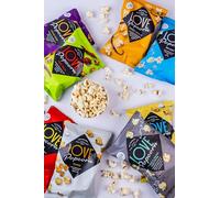 Lovepopcorn Premium Popcorn Variety Pack - 8 Flavours incl. Toffee, Vanilla, Cocoa, Cracked Pepper | Guilt-Free Healthy Snack for Adults | Box of 8 Bags (20-60g) | Natural Ingredients