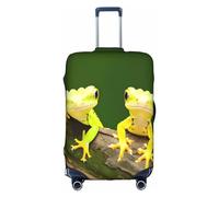 Lover Dog Paw Travel Box Protective Cover,Suitcase Cover,Travel Luggage Cover,Suitcase Protector Fits 18-32 In, Two Geckos, M