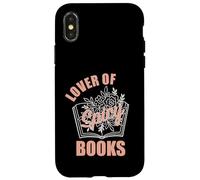 Lover Of Spicy Books Women Who Read Romance Novels Bookish Case for iPhone X/XS
