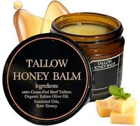 Lovera Balm - Lovera Calcium Balm,Tallow & Honey Balms, Day & Night Everything Moisturising Balms, Face Moisturizer Soothing Cream for Dry, Oily & Sensitive Skin, 57g (1)