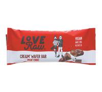 LoveRaw M:lk Choc Cre&m Wafer Bar - 43g