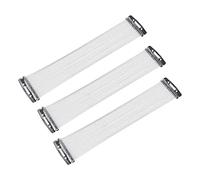 Lovermusic 3 Pack Silver Steel Snare Drum Wire 20 Strand for 12 Inch Snare Drums
