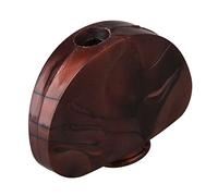 lovermusic 6 x Universal Red Guitar Tuner Machine Head Pearl Semicircle Buttons Replace