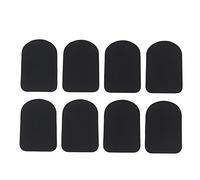 lovermusic Black 8 Mouthpiece patches Pads for Soprano Saxophone