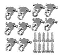 Lovermusic Copper Roller String Trees String Retainers with Screws for Electric Guitar