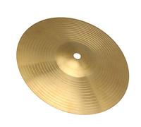 Lovermusic Golden Diameter 8 Inch Drum Cymbal Brass Alloy Crash Percussion Accessoriesfor Drum Kit