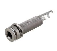 lovermusic NICKEL GUITAR ENDPIN JACK 3 PRONGS THREADED CYLINDER LONG LEG