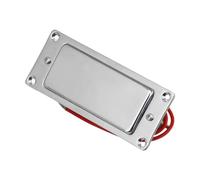 lovermusic Silver Mini Double Coil Humbucker Electric Guitar Pickup Closed 92x37mm