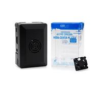 LoveRPi Active Cooling Media Center PC Case with Fan for Raspberry Pi 3 Model B+, Libre Computer Board, ASUS Tinker Board (Black)