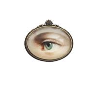 Lover's Eye Brooch, Victorian Inspired Lover's Eye Brooch, Eye Jewelry,Dark Academy Jewelry