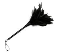Lovers Feather Whip Whole Body Massage Sex Slave Role Play Flirting BDSM Spanking Binding Passion Game Sex Toy Props Black One Size