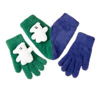 Lovers Gloves, Couples Mittens, Holding Hands Gloves, Warm And Material Unique Design, Touch Screen Couple Lovers Winter Thicken Warm Glove, Winter Warms Mittens For Lover