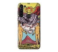 Lovers Tarot Card Case Cover For Motorola Moto G8 Power