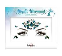 LoveShy Face Gems - Rhinestone Sticker Face Crystal Jewels Temporary Self Adhesive Glitter Rhinestone Sticker for Face & Body (Mystic Mermaid)
