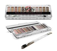 Loveshy Pro Palette Makeup Eyeshadow, Rose Gold