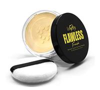LoveShy Vegan loose setting powder 5g with makeup sponge, banana loose setting powder, vegan loose setting powder, professional loose makeup powder (Banana)