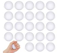 LovesTown 24PCS Golf Stress Balls, Foam Golf Practice Balls Golf Party Decorations White Squeeze Balls for Anxiety Relief Party Favors Indoor Outdoor, HLT0439