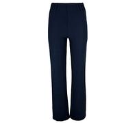 Lovetoenvy Ladies Nurse Work Carer Keep Fit Stretch Elasticated Bootleg Trousers in 3 Lengths, Size 18 (Long 31" Leg), Navy