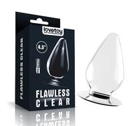 Lovetoy Flawless Clear Anal Plug Transparent Ø 6 x 11.5 cm