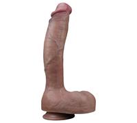 Lovetoy Nature Cock - dual-layer realistic dildo - 26cm (natural)