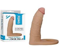 Lovetoy The Ultra Soft Double Realistic Dildo, 7-Inch