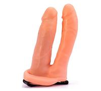 Lovetoy Unisex Hollow 6 Inch Double Penetration Strap-On Set