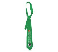 LOVETRENDS KATTDO Satin Slogan Tie - Kiss All The Time Disco Occasionally - Y2K Pop Concert Tie Belt for Together Tour Wembley 2026, 13 Colours, Unisex 58cm