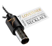 LOVETUNER Mindful Breathing Meditation Necklace | Love Frequency Solfeggio 528Hz | Stress Relief Whistle Necklace | Promotes Calm Through Soundhealing and Breathwork