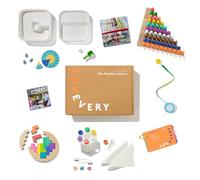 Lovevery, The Problem Solver Play Kit + Bonus Book ('You Decide'), Best Gift, 43-44-45+ Months, Red