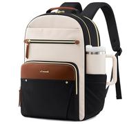 LOVEVOOK Laptop Backpack for Women, 15.6 Inch Rucksack Wok Bag Daypacks | Lightwight 22L Daypack with 14 Pockets & 15.6" Padded Laptop Sleeve, Water-Resistant for School, Teacher, Travel & Office