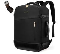 LOVEVOOK Ryanair Cabin Bags 40x30x20 Underseat, 24L Expandable Travel Backpack, Anti-Theft Carry On Bag for Women, Hand Luggage Rucksack for Flying, Business Trip, Short Getaway, Commuting