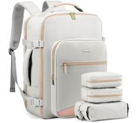LOVEVOOK Travel Backpack Cabin Size for Women, Carry On Backpacks for Airplanes 40L, Womens Large Travel Rucksack Bag, Flight Approved Hand Luggage Backpack, Waterproof Flight Bags