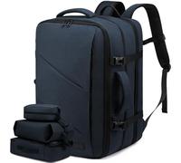 LOVEVOOK Travel Backpack Cabin Size Men Women, Carry on Backpack 40L,Large Expandable Flight Approved Hand Luggage Backpacks for Airplanes,Laptop Rucksack 17 Inch, Weekender Hiking Bag