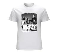 LoveVow Funny Gift McFly Band 2021 Boy for Fans T-Shirt Short Sleeve Cute Clothes Graphic t Shirt Mens Funny t Shirts T-Shirt White 3XL