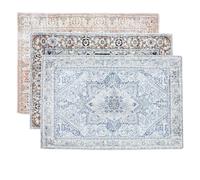 Lovewag Washable Pee Pads for Dogs - Decorative 36x48 inch Waterproof Dog Potty Pads - Non-Slip, Super Absorbent, Machine Washable - Floor Cover for Senior Dogs & Puppies - 2 Pack (Marmalade Sunshine)