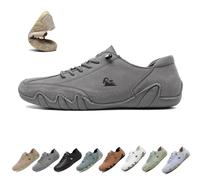 LOVEWLVNCL Vogany Shoes for Women Men, Vogldeck - Waterproof and Breathable Orthopedic Beck Shoes Lightweight Non-Slip Comfortable Outdoor Unisex Walking Casual Barefoot Shoe Loafers(Grey,40 EU)