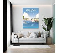 Loveyourlocation Abersoch Art Print by Dave Thompson -size A4 (21 x 29.7)
