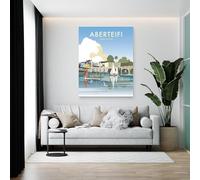 Loveyourlocation Aberteifi Art Print by Dave Thompson -size A4 (21 x 29.7)
