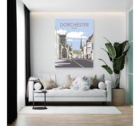 Loveyourlocation Dorchester, Dorset Art Print by Dave Thompson -size A3 (29.7 x 42)